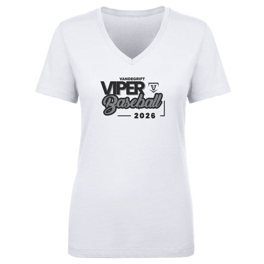 Women's V Neck Vandegrift Viper Baseball