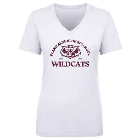 Women's V Neck Plano SHS 26