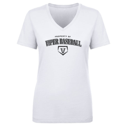 Women's V Neck Vandegrift Baseball Property